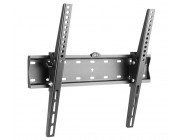 TV-Wall Mount for 32-55-- Gembird -WM-55T-02-, Tilt, max. 40 kg, Distance TV to Wall: 53 mm, max. VESA 400 x 400, Black